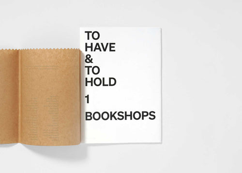 To Have & To Hold — 1 : Bookshops