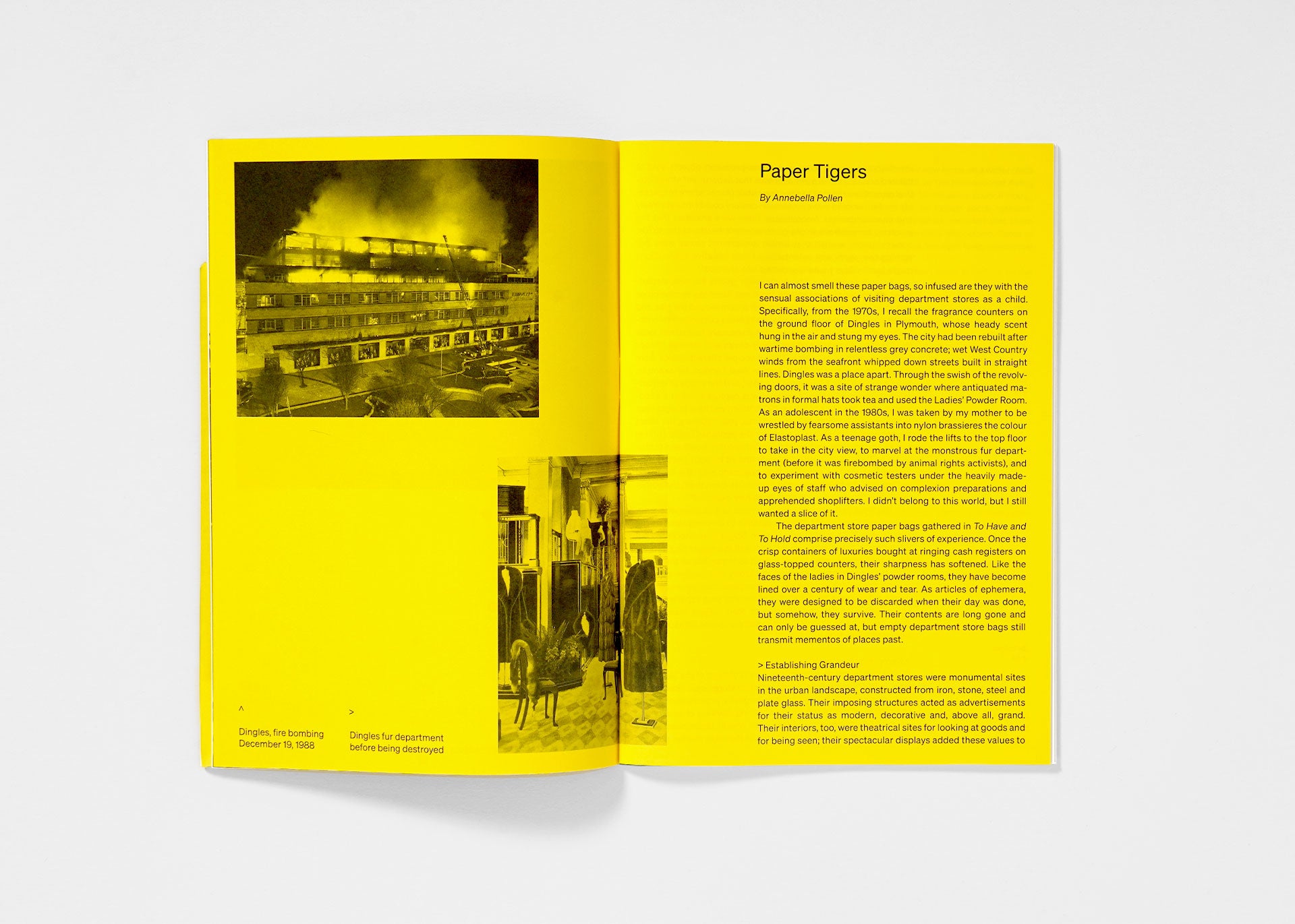 To Have & To Hold — Issue 4: Department Stores