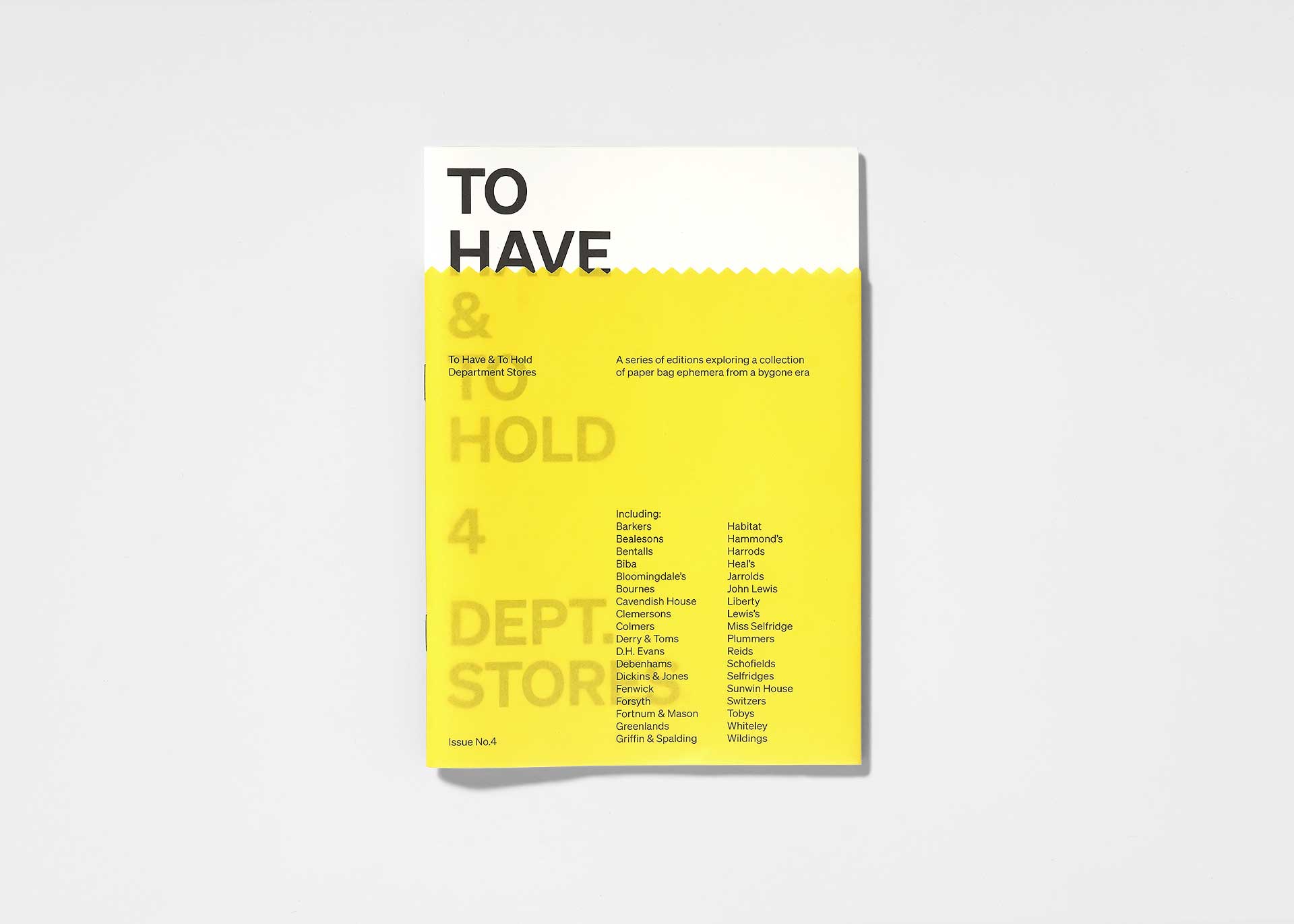 To Have & To Hold — Issue 4: Department Stores