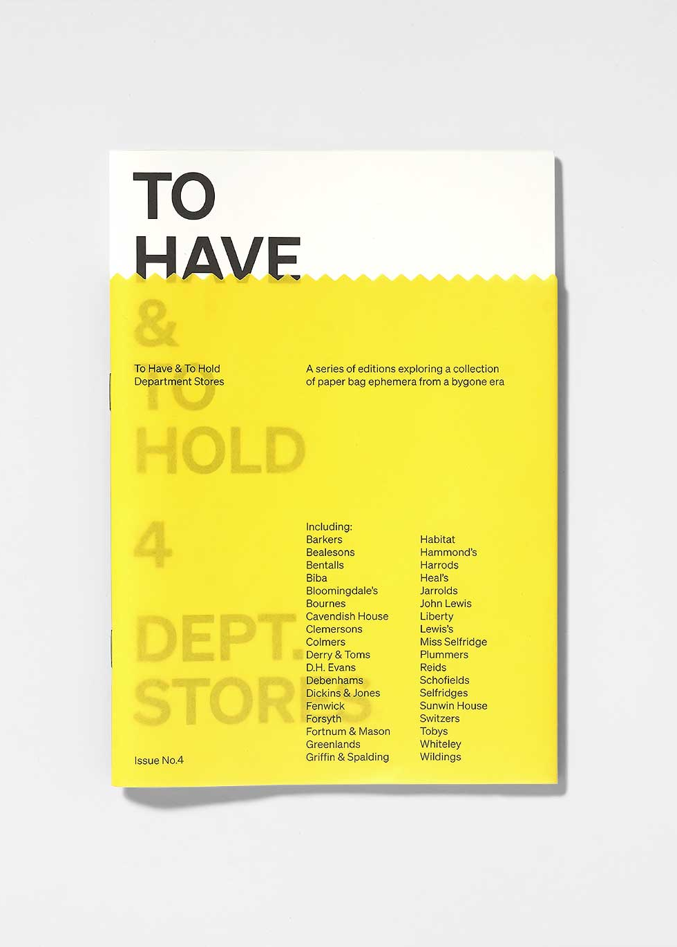 To Have & To Hold — Issue 4: Department Stores